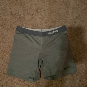 Nike pro compression shorts